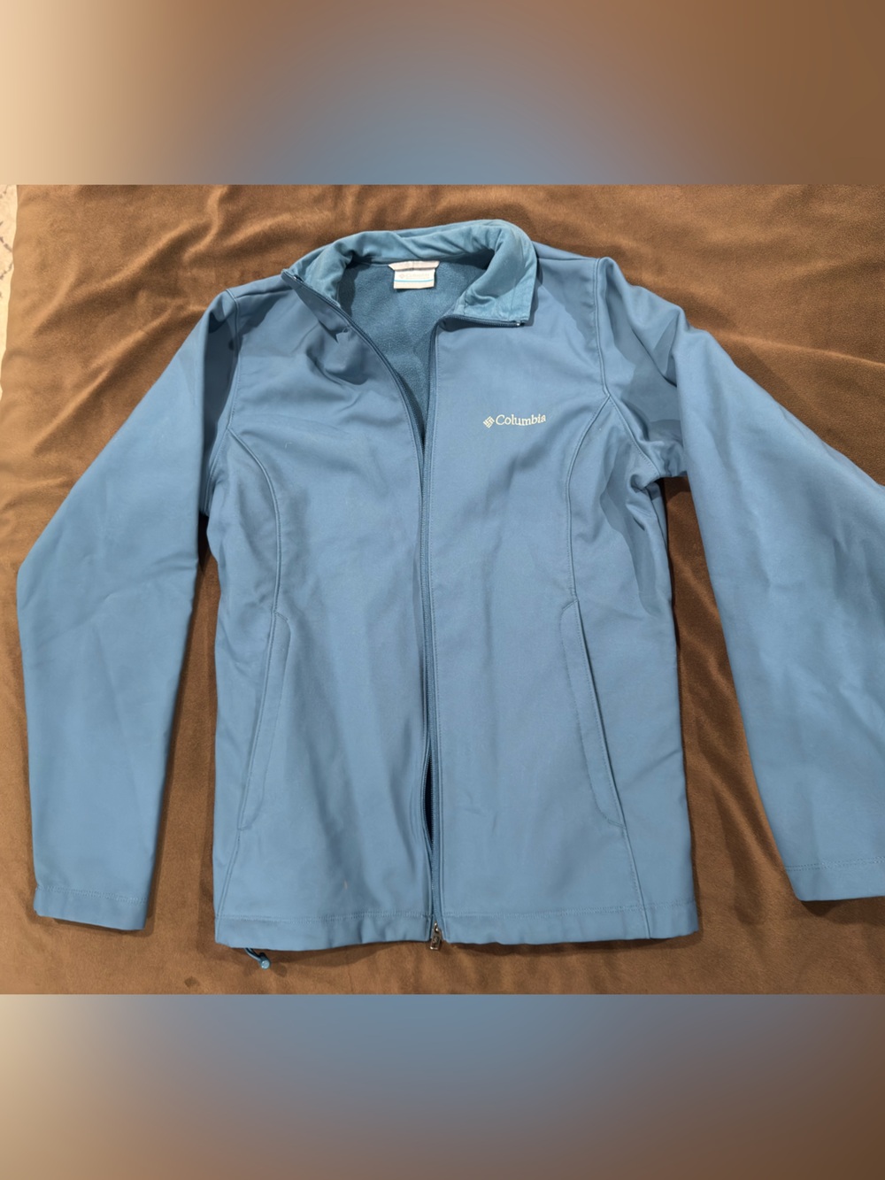 Columbia Women's Blue Full-Zip Performance Jacket